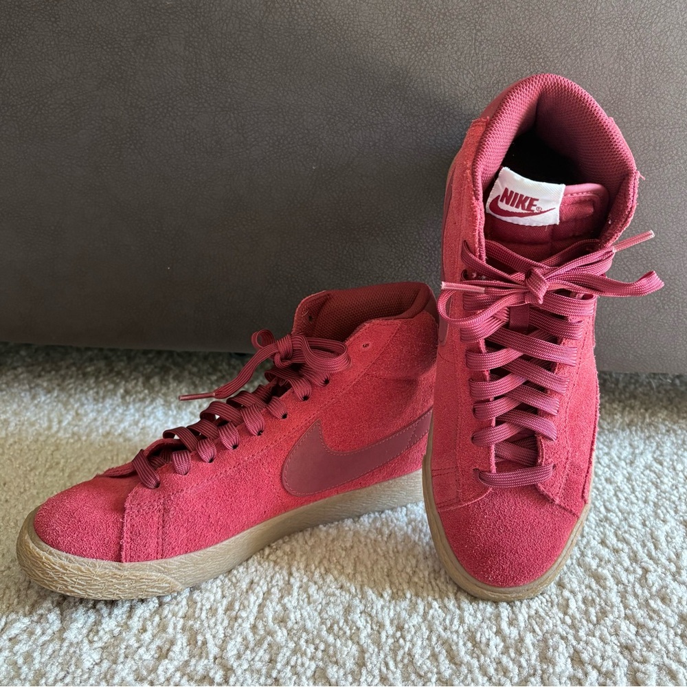 Nike Blazer Mid 77 Suede Light Redwood 6.5Y (Fits Women's 8) Retro SkaterStyle
